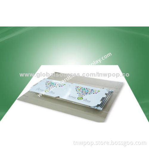 Corrugated floor display stand/adjustable/strong/stable/50kg loading capacity,customized size/design
